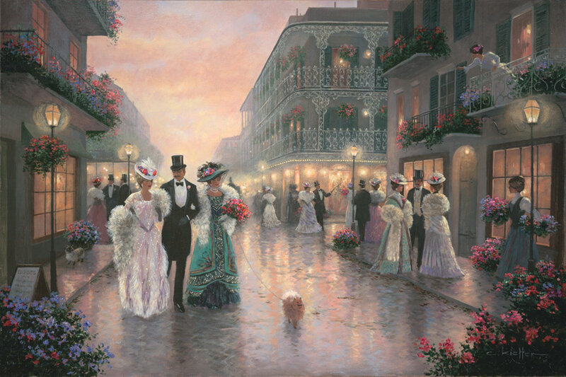 Evening stroll in the French Quarter