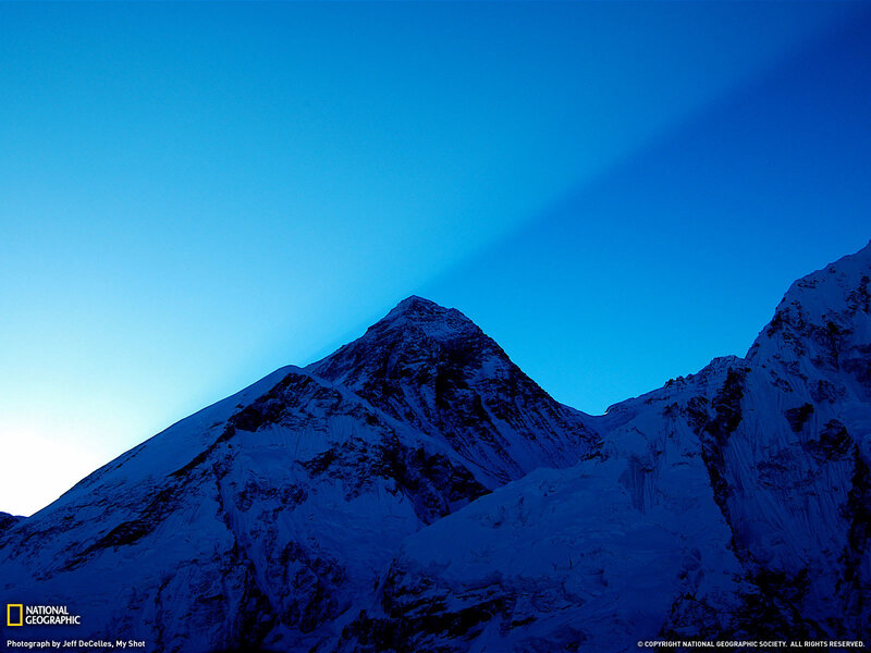 Everest at dawn