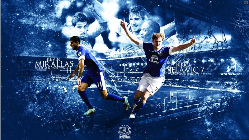 Everton football players wallpaper