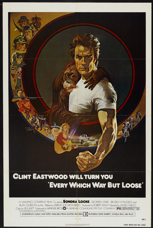 Every Which Way But Loose movie poster