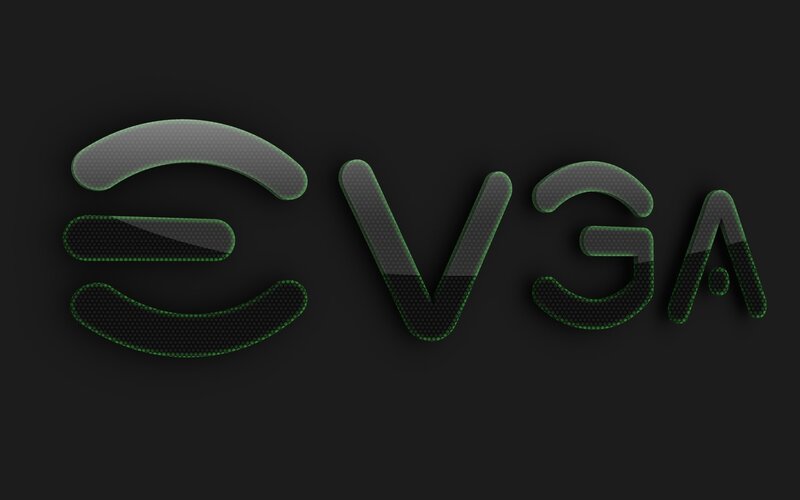 EVGA Logo — Black