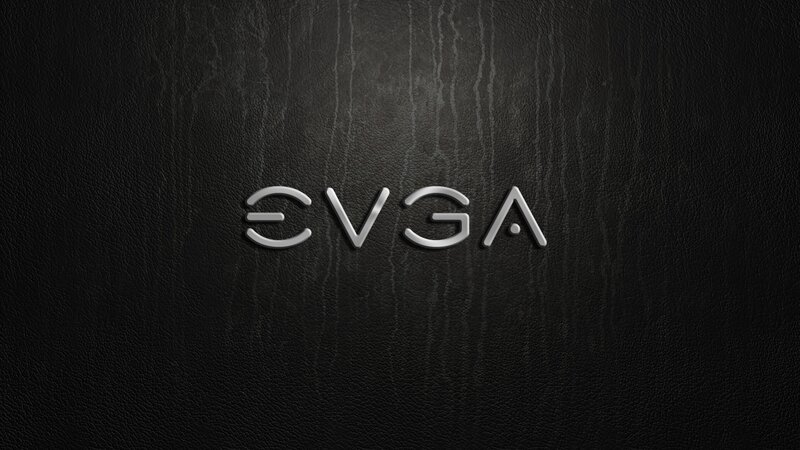 EVGA Logo on Black