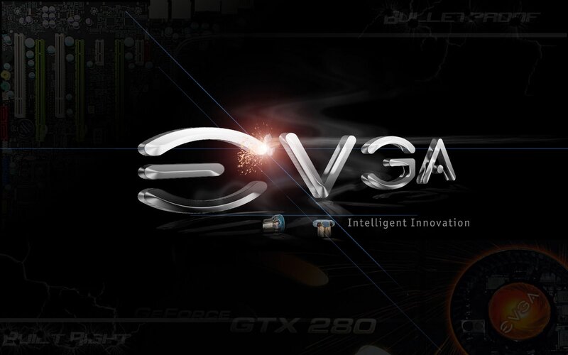 EVGA Logo on Circuit Board