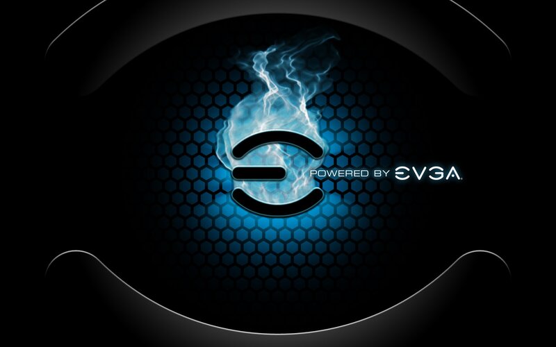 Evga Logo with Flame