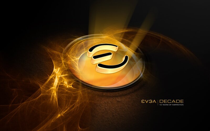 Evga Logo with Light Effects