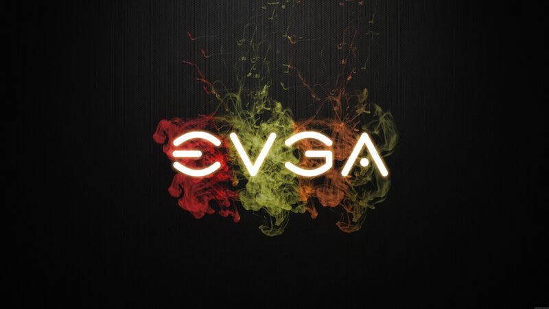 EVGA Logo with Smoke