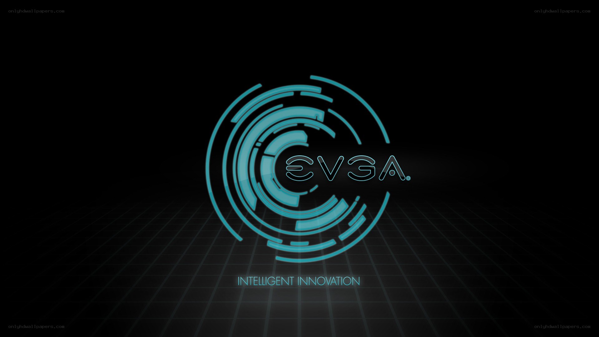 EVGA logo with tagline