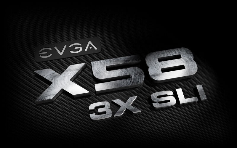 EVGA X58 3x SLI logo