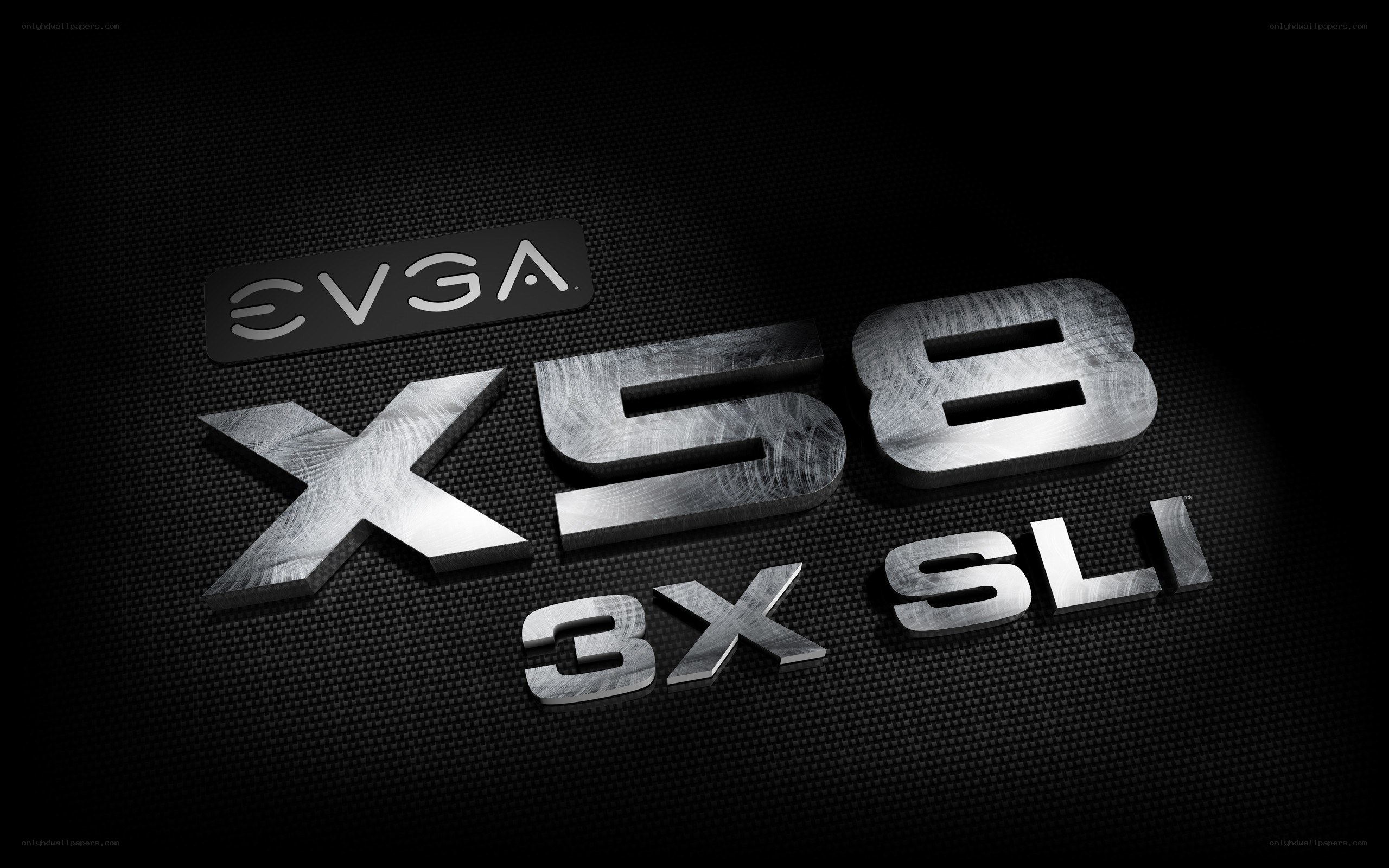 EVGA X58 3x SLI logo