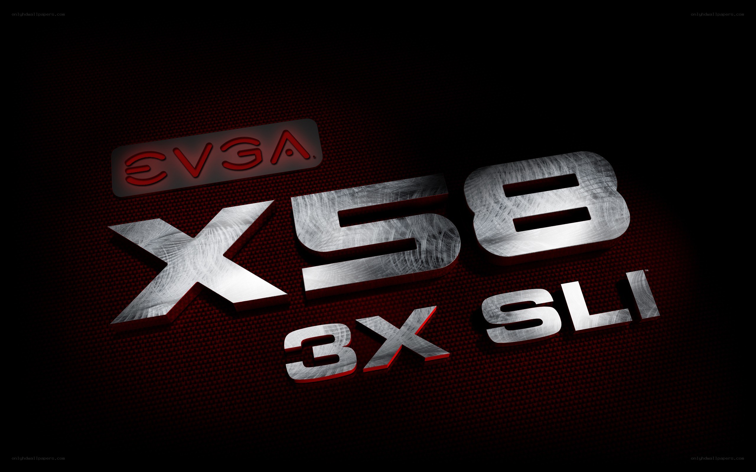 EVGA X58 3x SLI logo