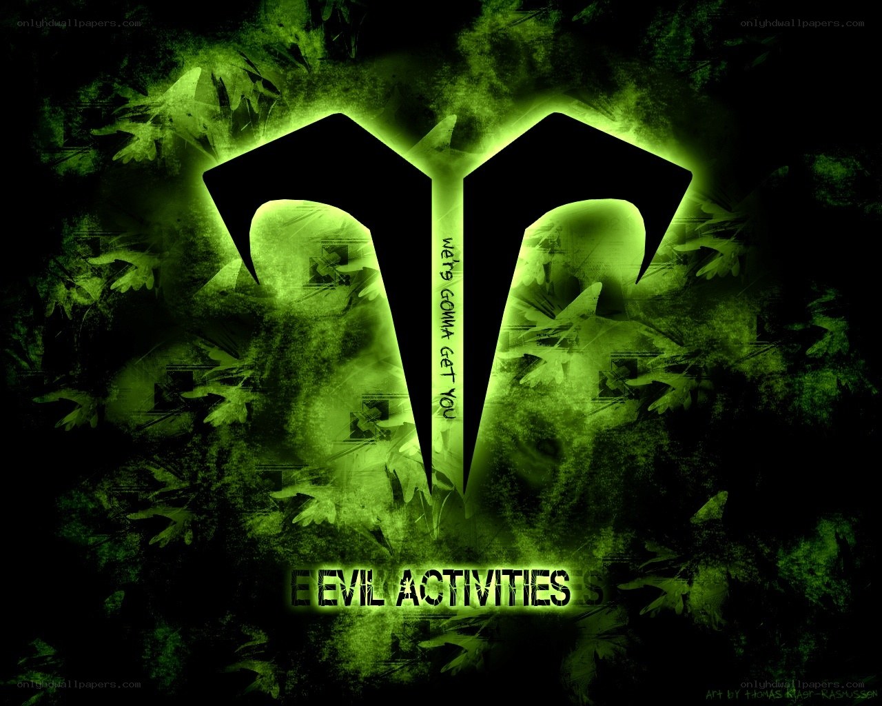 Evil Activities logo art