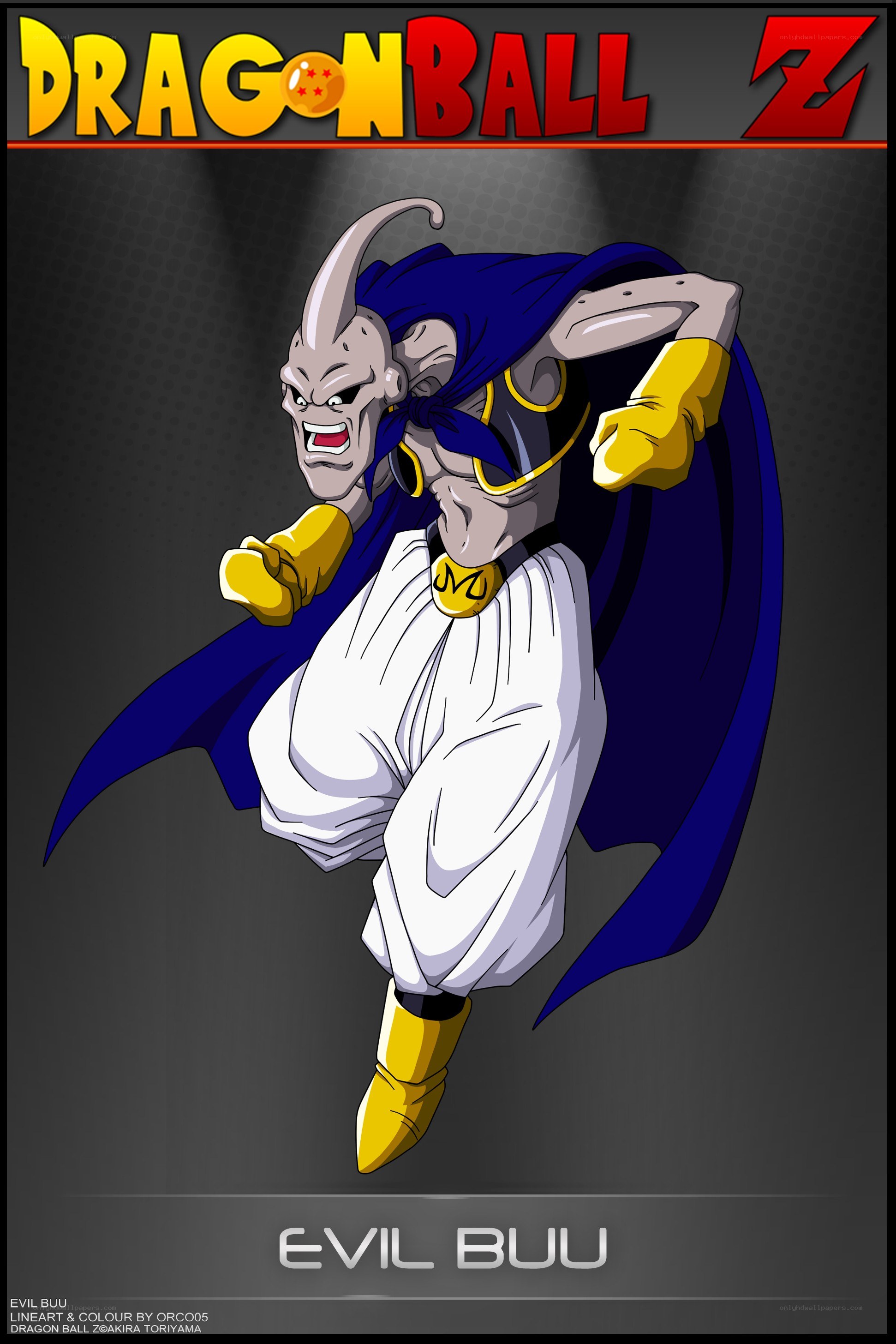 Evil Buu from Dragon Ball Z