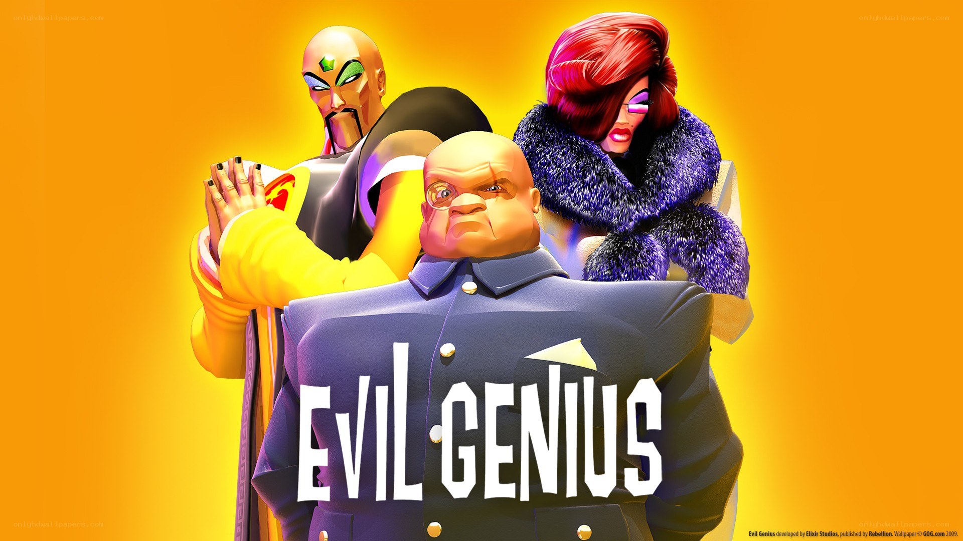 Evil Genius game cover art