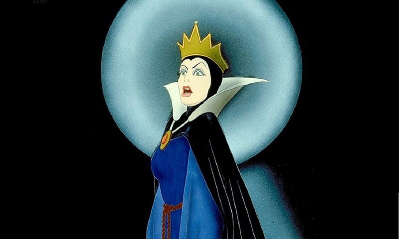 Evil Queen in Blue Dress