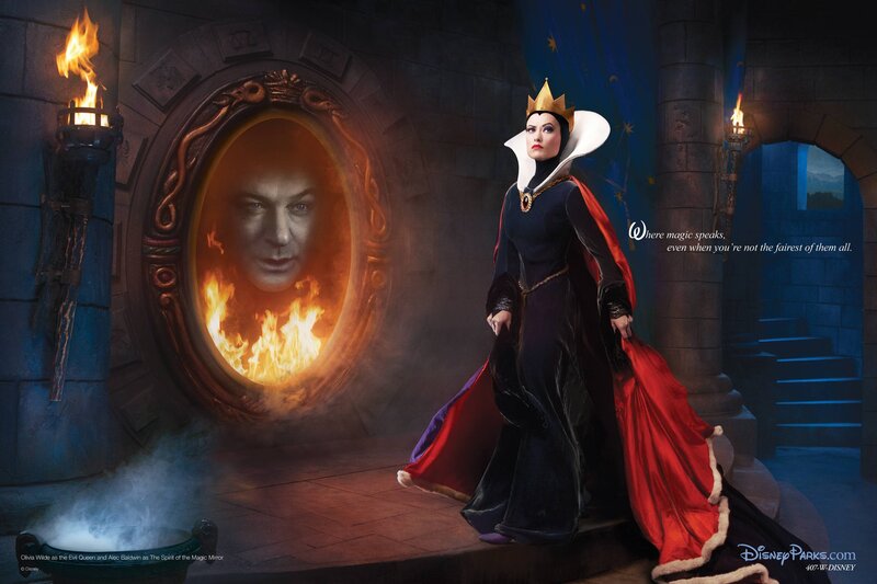 Evil Queen in castle