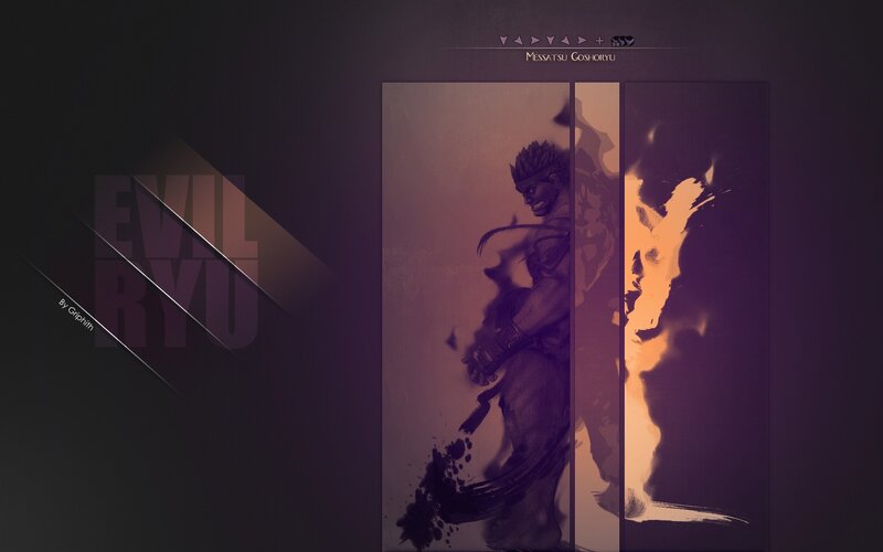 Evil Ryu artwork