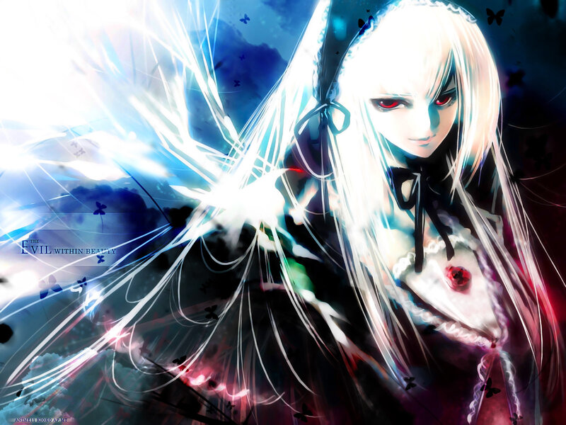 Evil within beauty