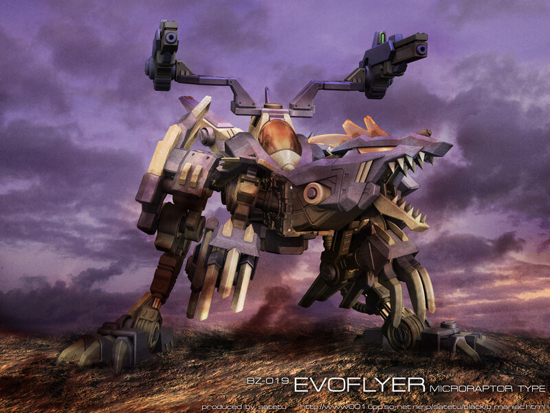 Evoflyer Microraptor Mech