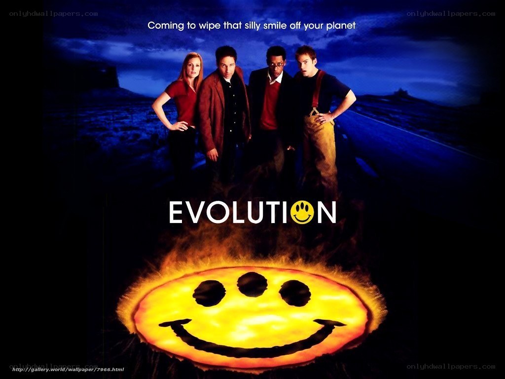 Evolution movie poster
