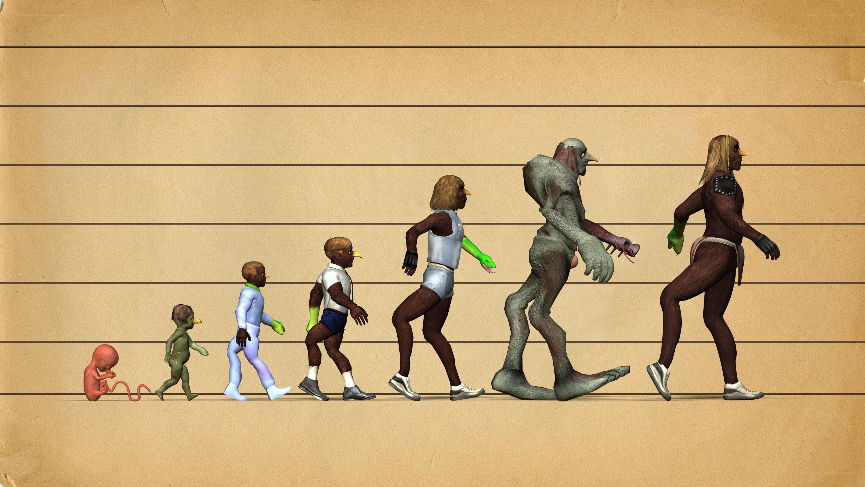 evolution of a bird-like species