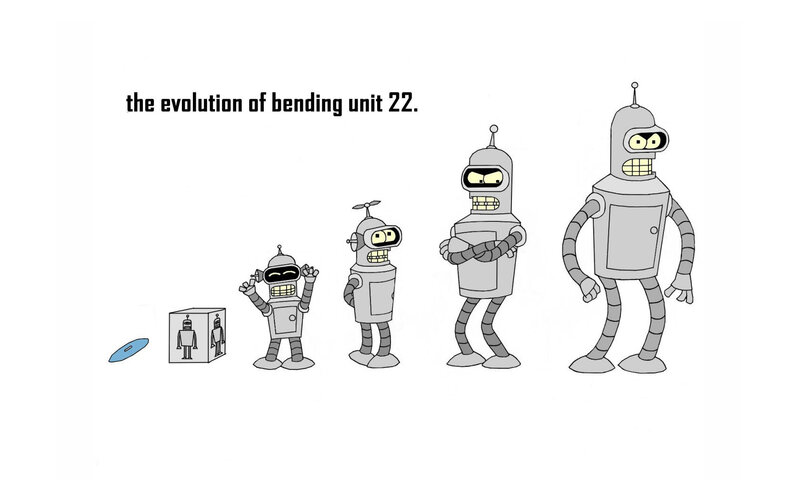 evolution of bending unit 22