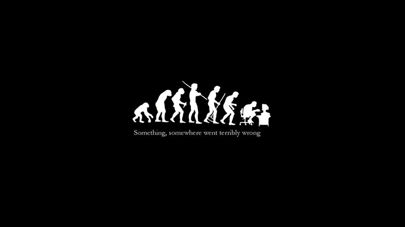 Evolution of Humans — Black