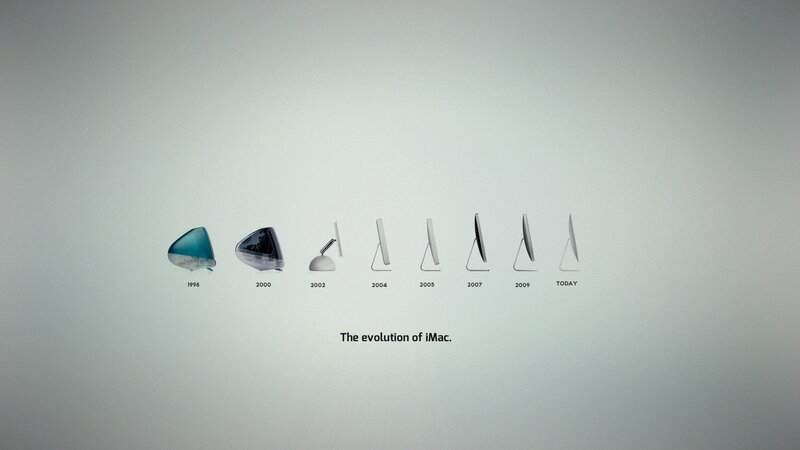 evolution of iMac