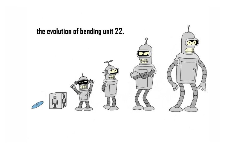 Evolution of Robot