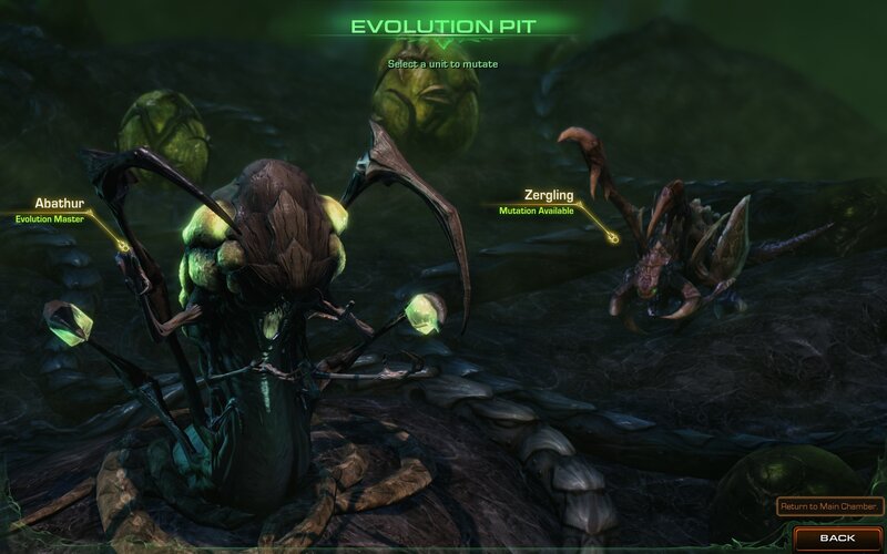 Evolution Pit in StarCraft II