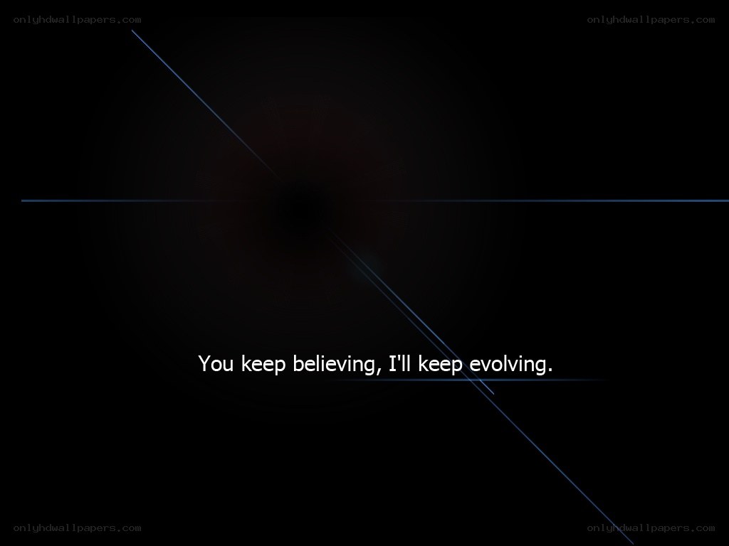 evolution quote image