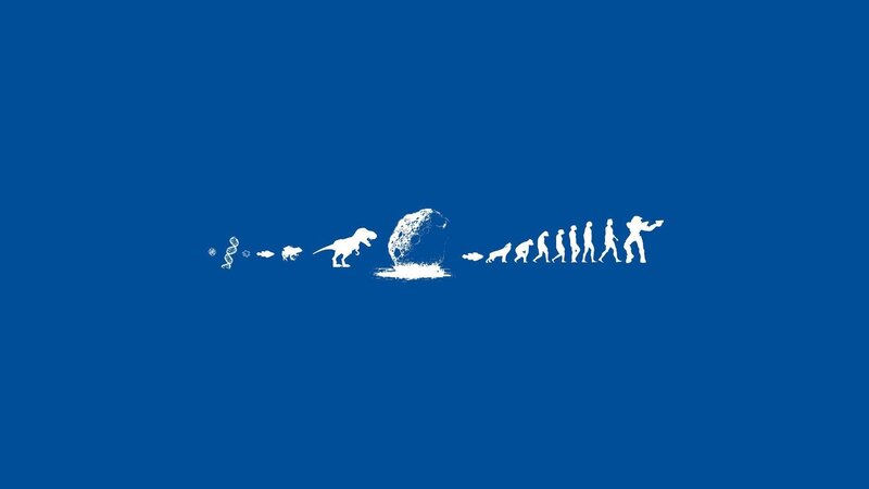 Evolution Sequence — Blue, Neutral