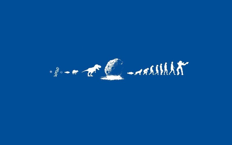 Evolution Sequence — Blue