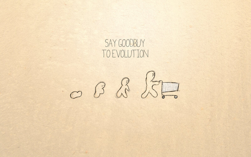 evolution to shopping cart