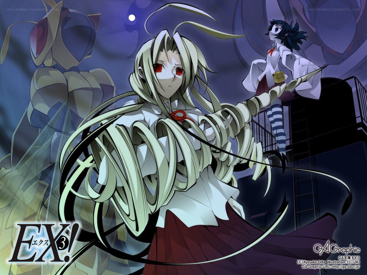 EX!3 anime character illustration