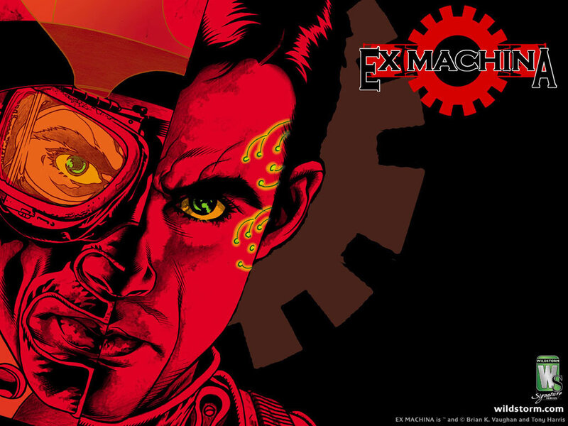Ex Machina comic book cover
