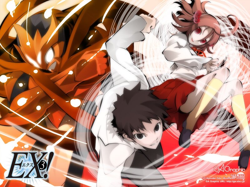 EX3 anime action scene