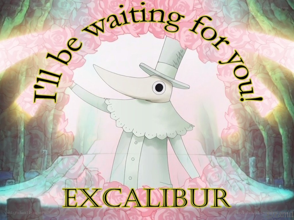 Excalibur character from anime