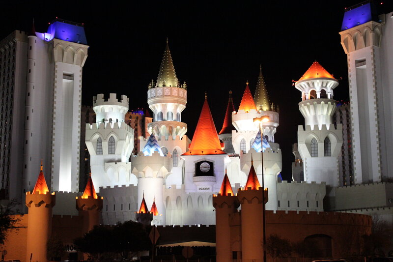 Excalibur Hotel Castle