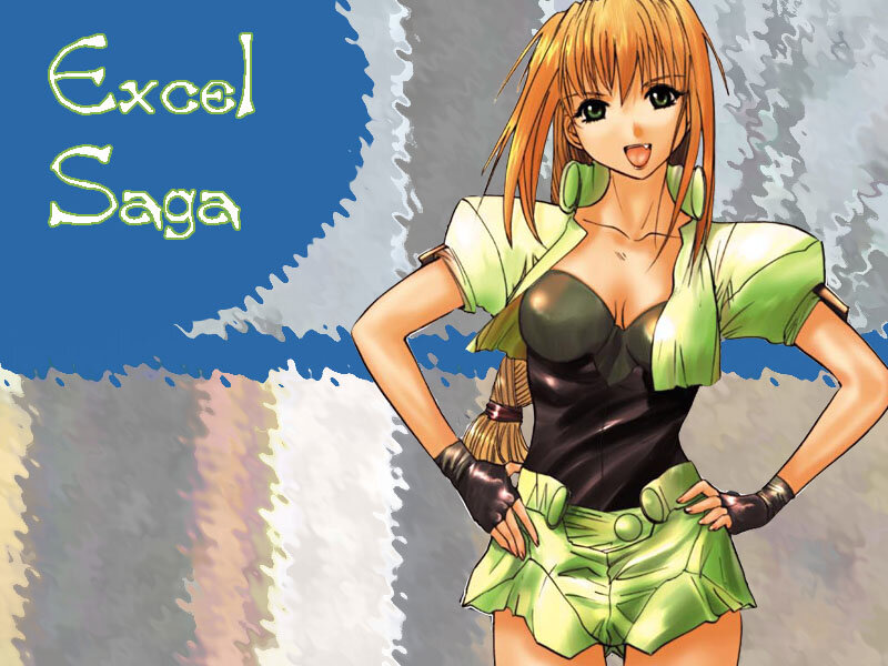 Excel Saga character art