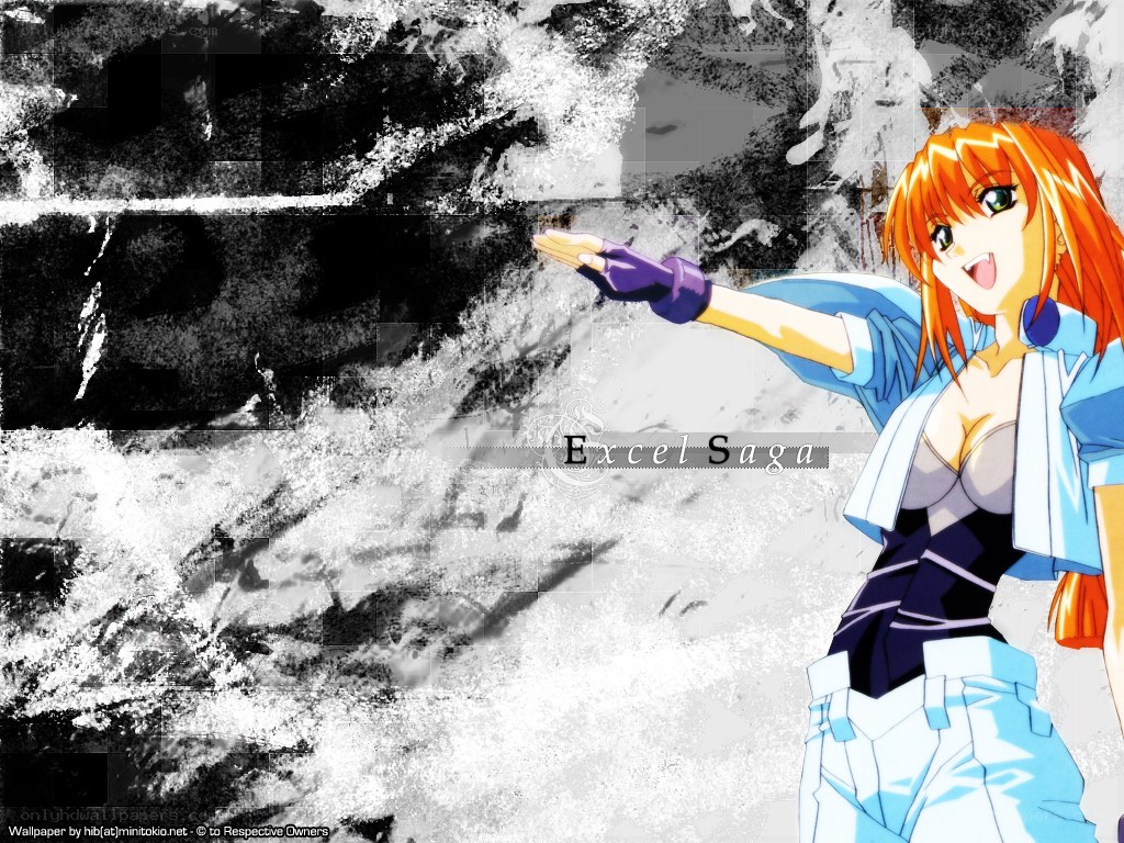 Excel Saga character wallpaper