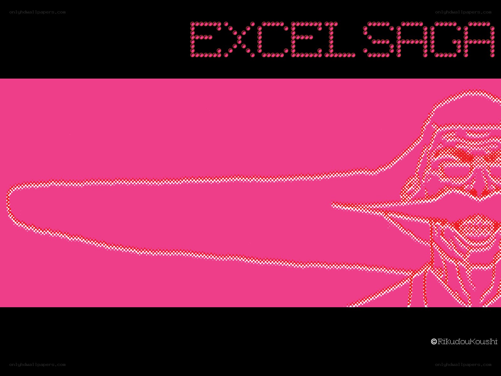 Excel Saga title screen