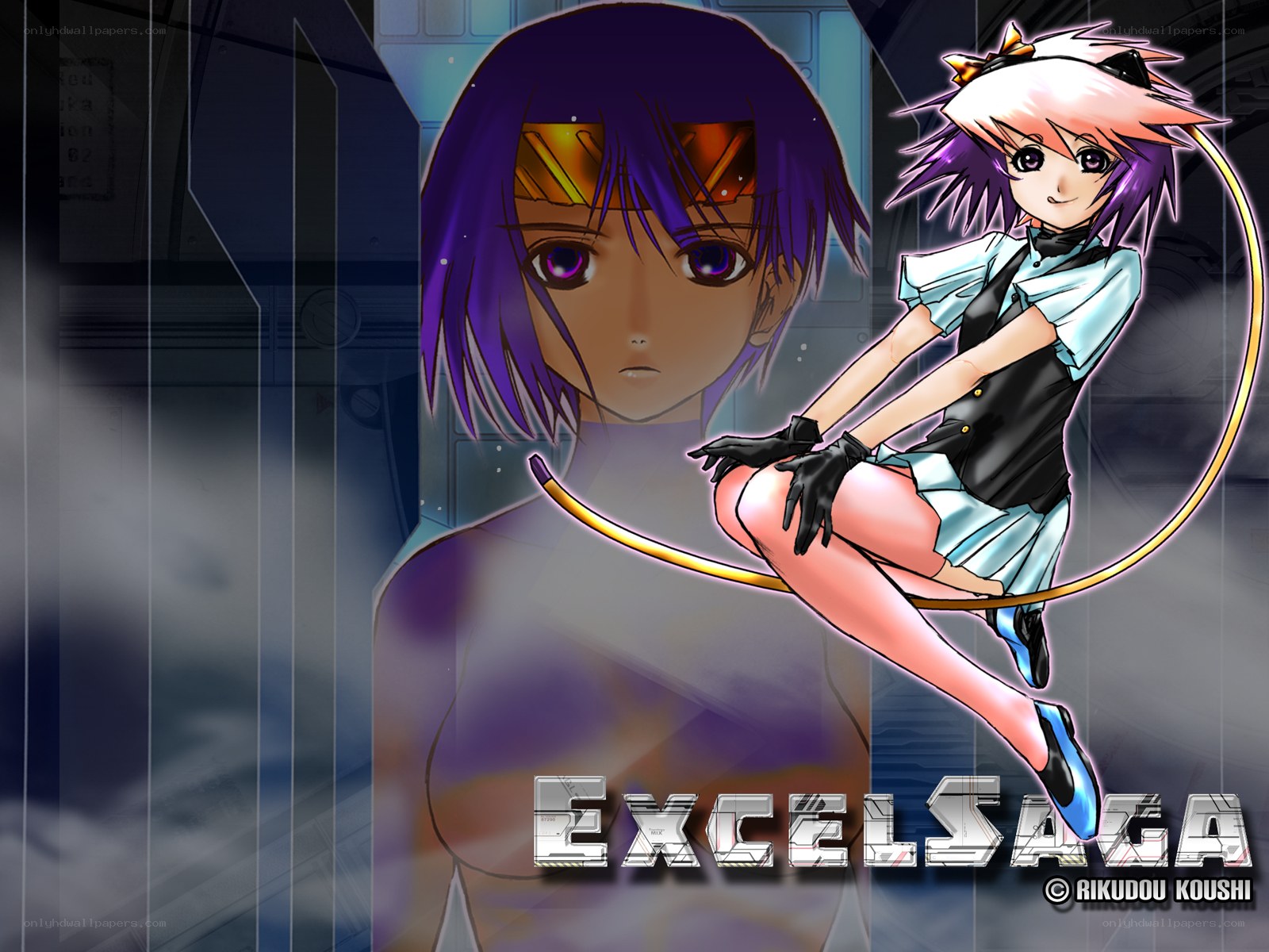 Excelsaga anime artwork