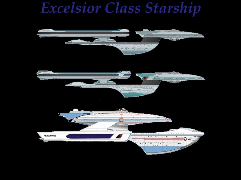 Excelsior Class Starship Designs