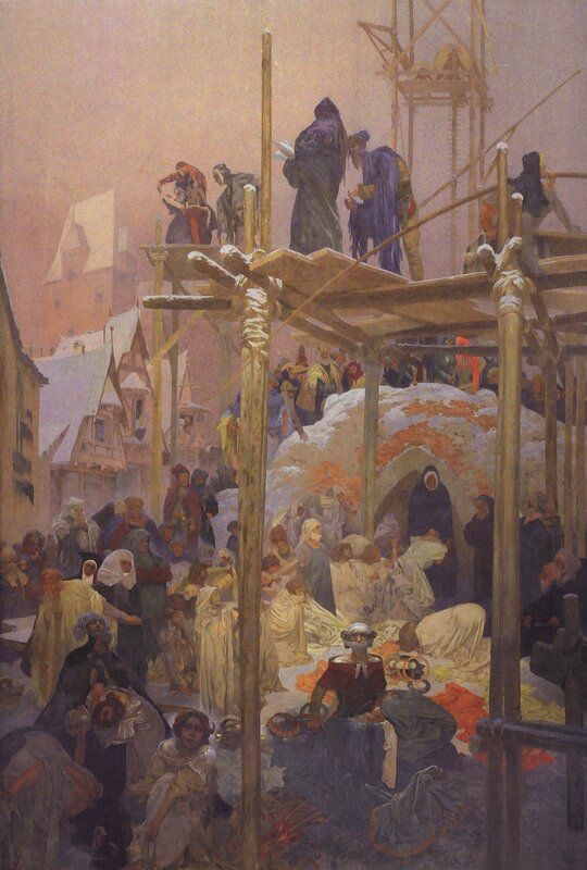Execution on a scaffold