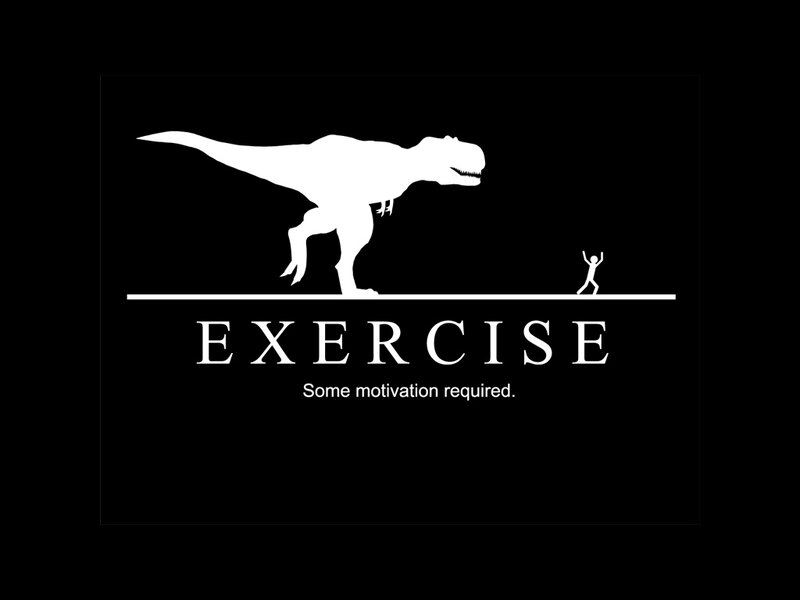 Exercise motivation meme