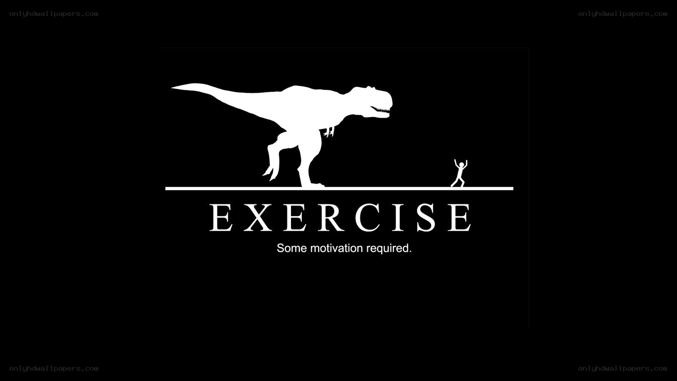 Exercise motivation poster