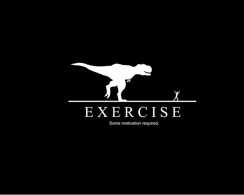Exercise motivation poster