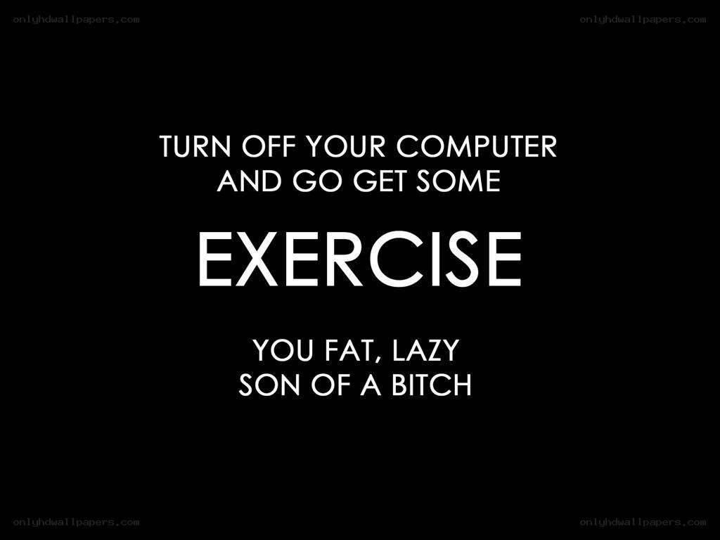 exercise reminder text