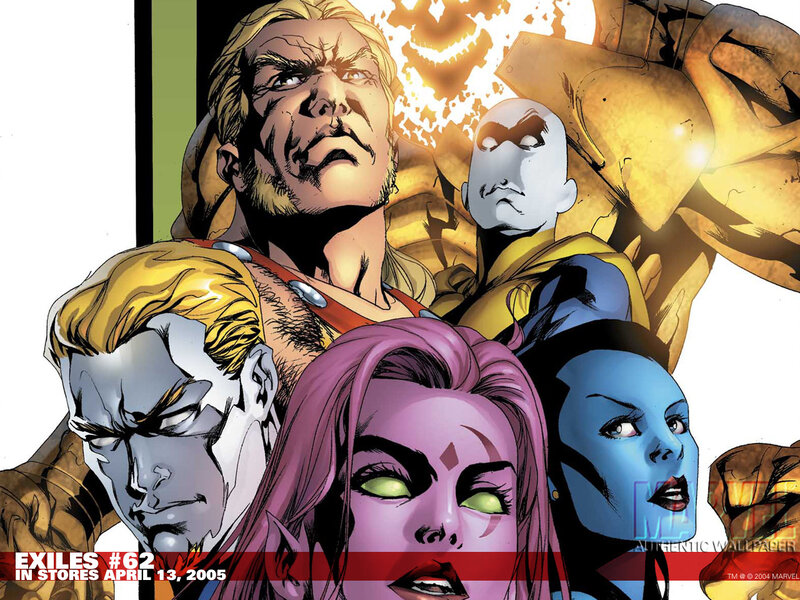 Exiles comic book cover