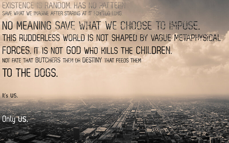 Existential city quote